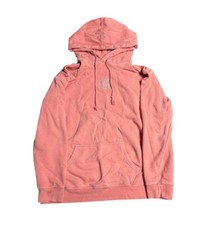 Pacsun Hot Pink Always Blooming Pullover Fleece Sweatshirt Womens Large