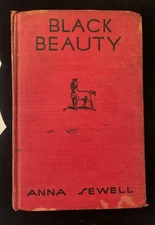 No Date Black Beauty ANNA SEWELL Early American PrintingVTG Hardcover Book