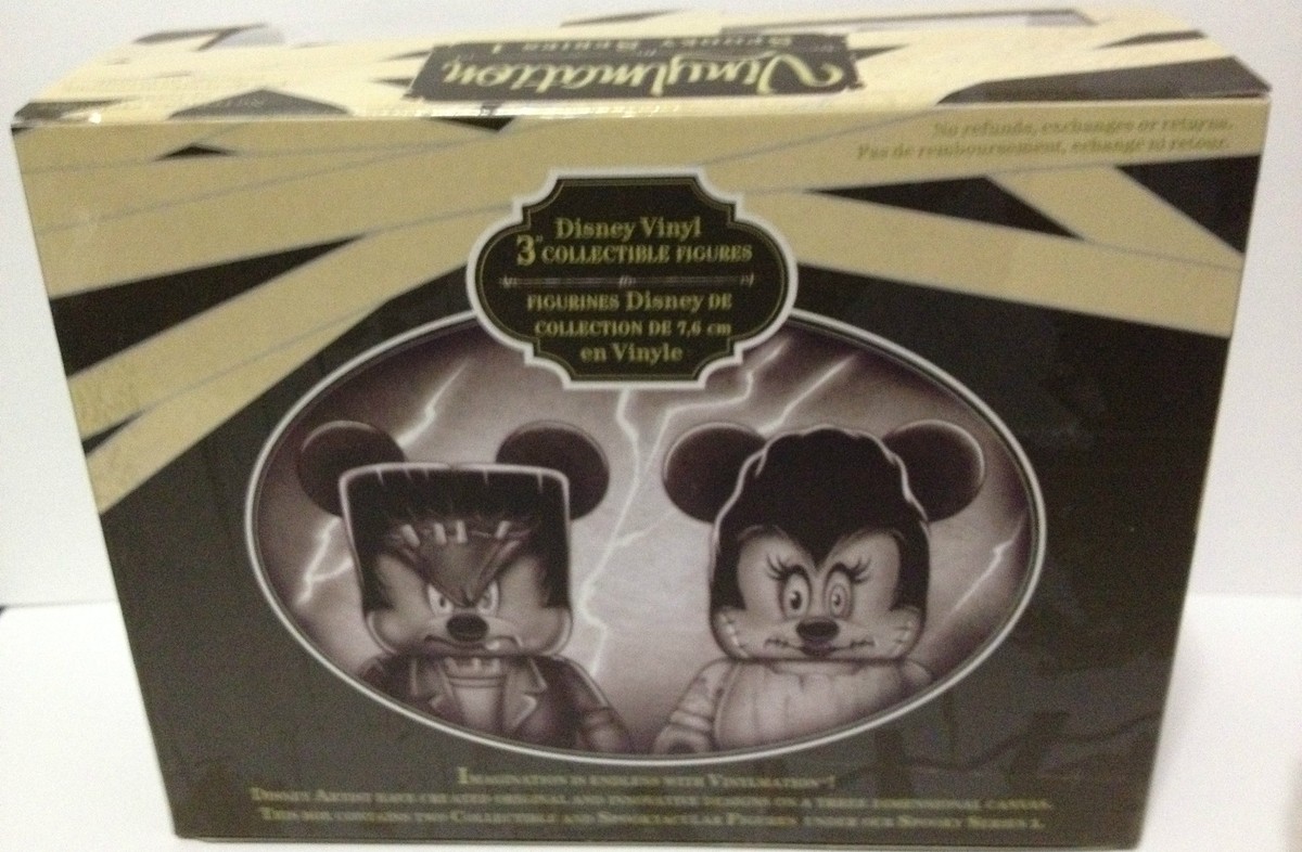 Disney Vinylmation Spooky Series #1 Mickey & Minnie Mouse