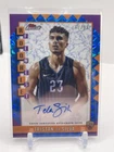 24-25 Topps Finest - Rookie Auto Tristan da Silva  Blue Geometric Refractor /99