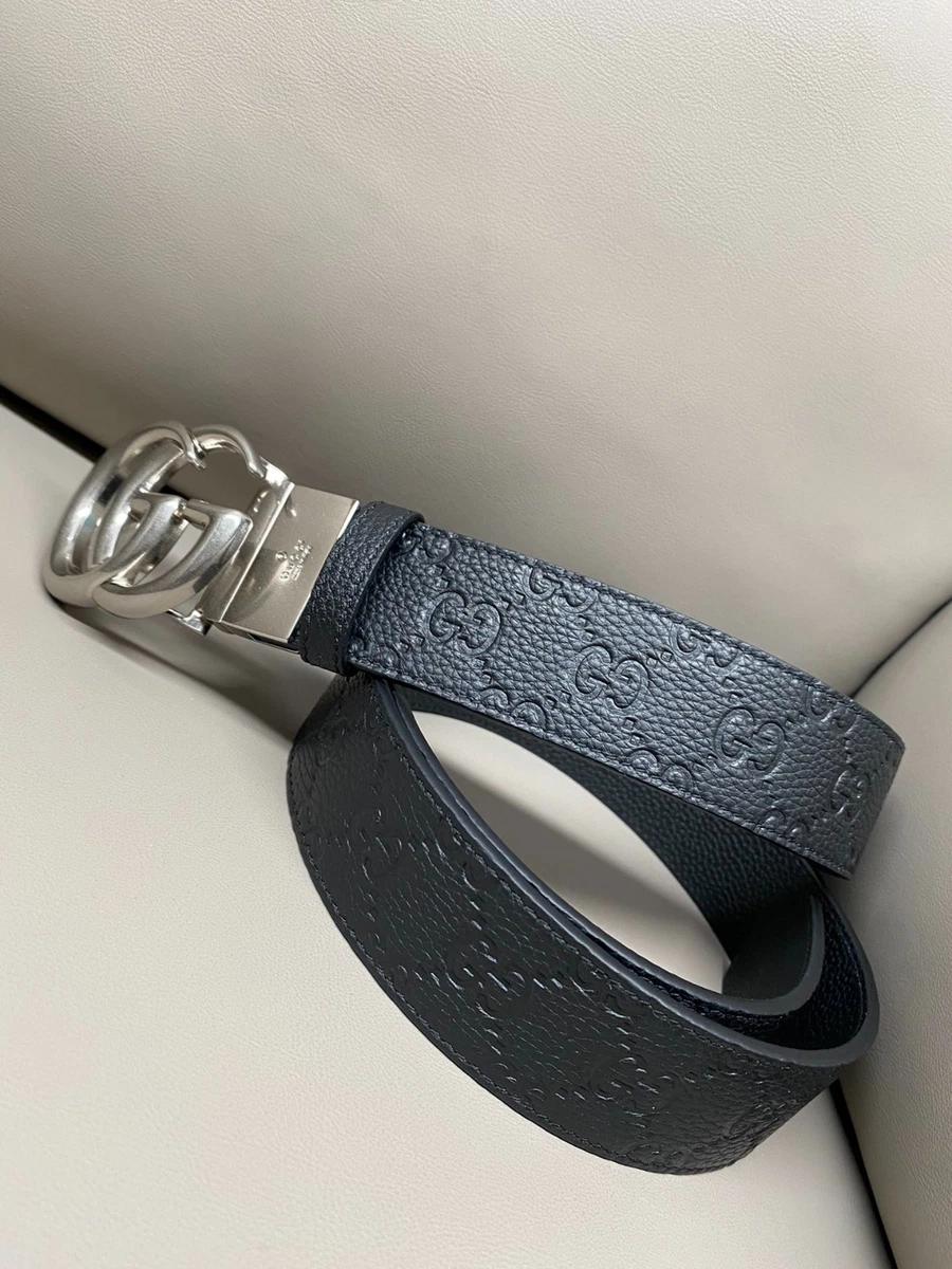 Gucci Black Belts for Men for sale | eBay