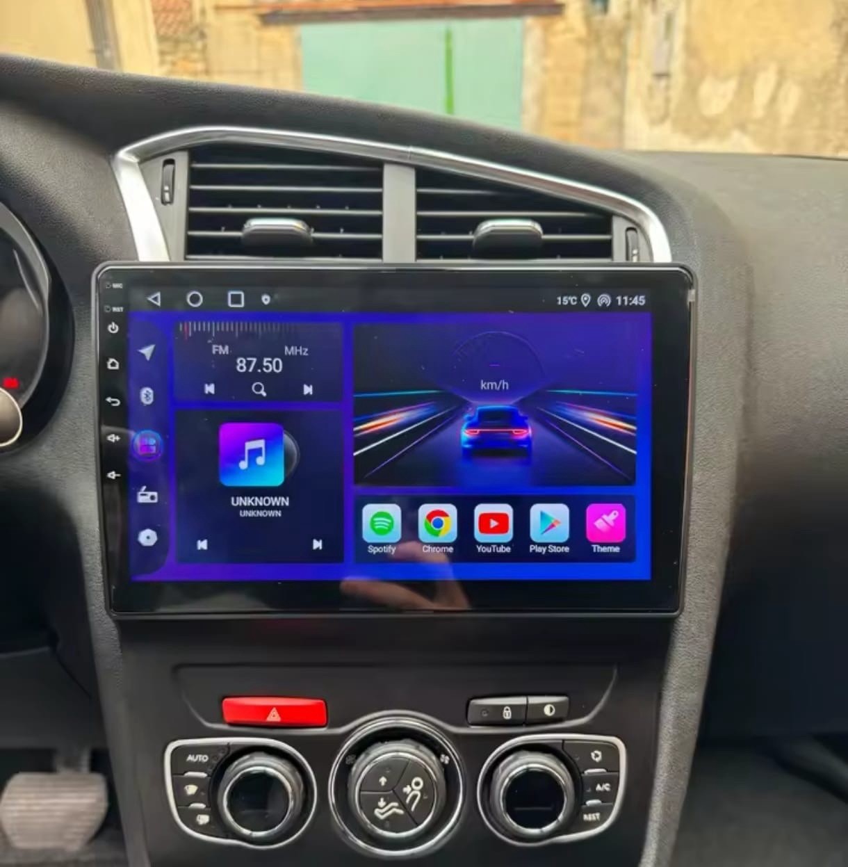 CarPlay Citroen C4 module sans fil pour trajets en famille