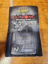 NAP Killzone Replacement Blades COC & D6 Deep Six Compound & Crossbow 