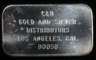C & H Gold and Silver Distributors LA, CA | . .999 Silver 1 oz Bar | H & H 1974
