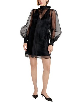 Cinq À Sept Silk Reo Dress Women's Black 0