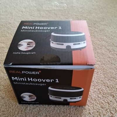 REALPOWER Mini Hoover 1 Akku-Ministaubsauger kabellos 90 Min sw/ws