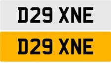 D29 XNE DAWN DAWNS DIANNE DIANE DOWNE NEAT OLD D REG PRIVATE CAR NUMBER PLATE