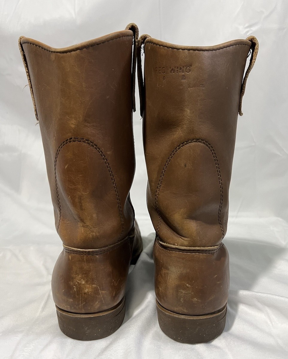 Vintage Red Wing Shoes Boots Pecos 10 B | eBay
