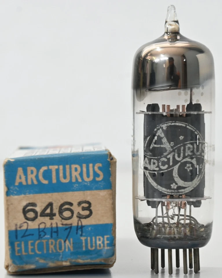 6463 ARCTURUS  nos tube Germany preamp test strong balanced cc86e E86CC CV5304 - Image 2 of 4