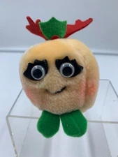 1991 Del Monte Tomato Ornament Plush Christmas Yumkins Fruit and Vegetables