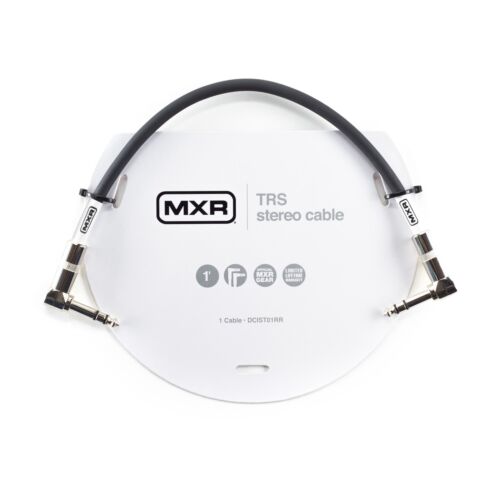 Instrument Guitar Cable MXR 1 foot (~0.333m) Right Angle End Stereo TRS - Picture 3 of 5