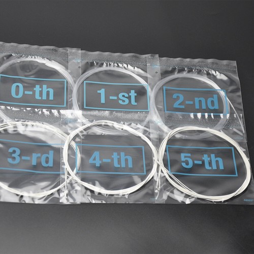 10 Sets AOD12 Strings for 12-string OUD Clear Nylon Silver Plated Copper Alloy - Picture 4 of 10