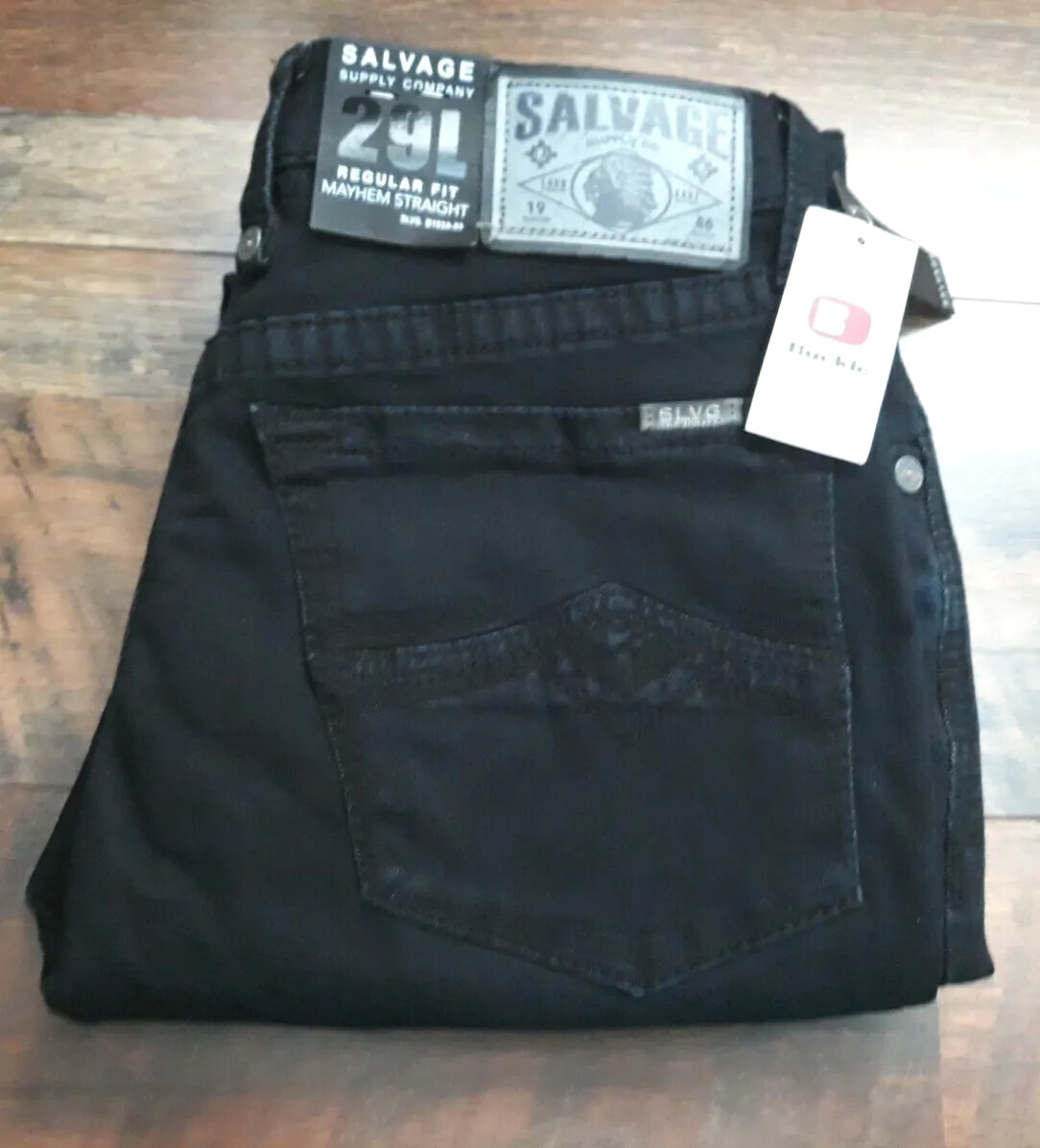 NEW W/TAGS BUCKLE SALVAGE MAYHEM SZ 29 (30W×31.5L) STRAIGHT