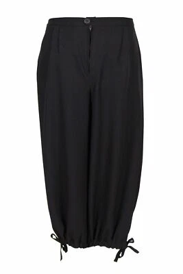 THETRU Kostüm Kniebundhose schwarz Knickerbocker Dreiviertelhose Pirat Mittelalter Larp