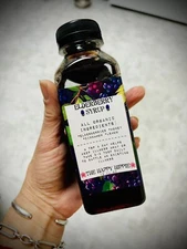 FREE SHIPPING! Natural Elderberry Syrup - Highest Quality & Potency - 12 fl oz