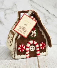 Pottery Barn Kids Gingerbread House Christmas Wool Advent Calendar ~ BRAND NEW