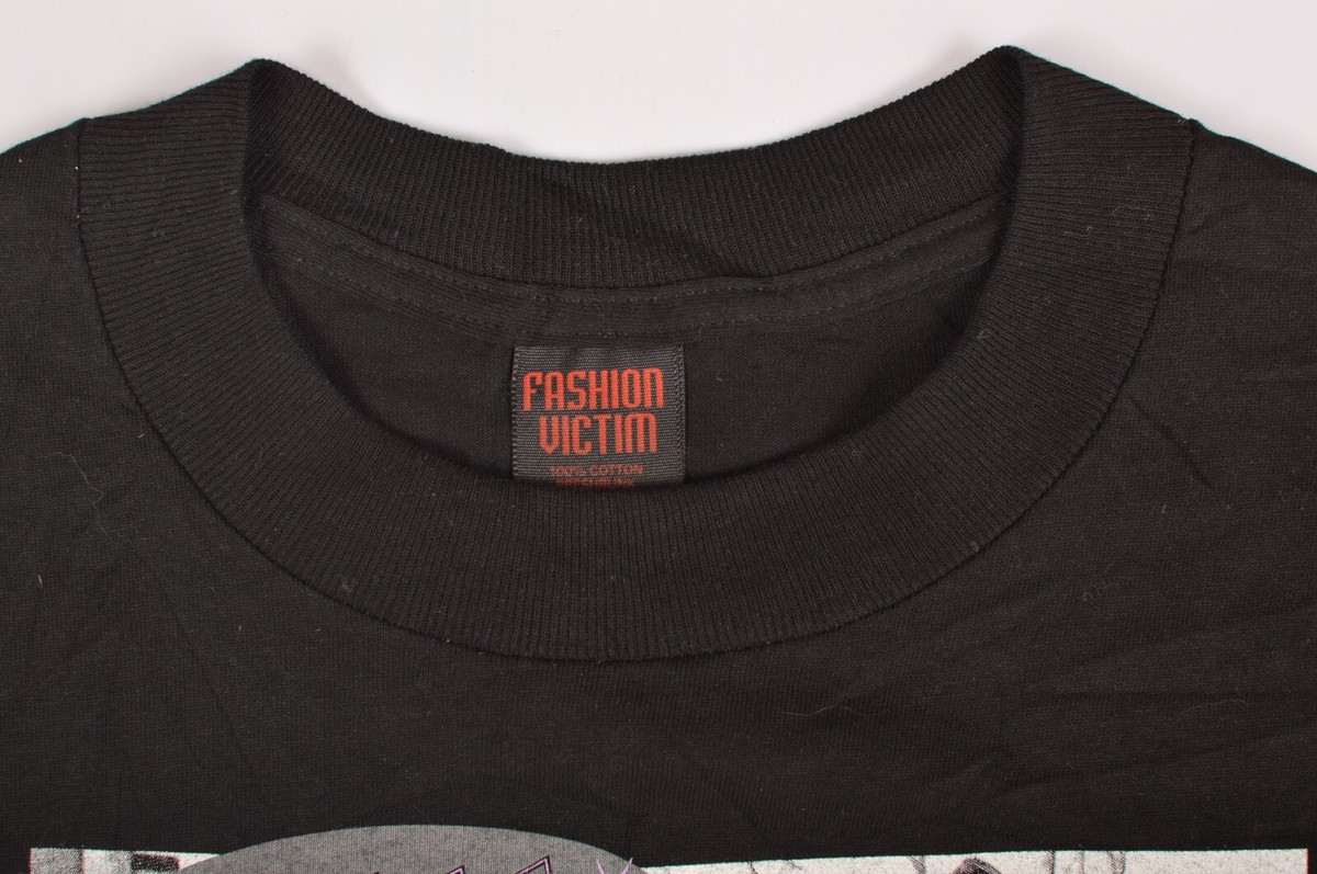 Fashion Victim Betty Page 1997 Vintage T-Shirt Tee 1990s