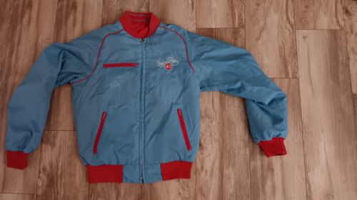 Richard Petty Vintage Reversible Stp Jacket Autographed Nascar Kids Large?