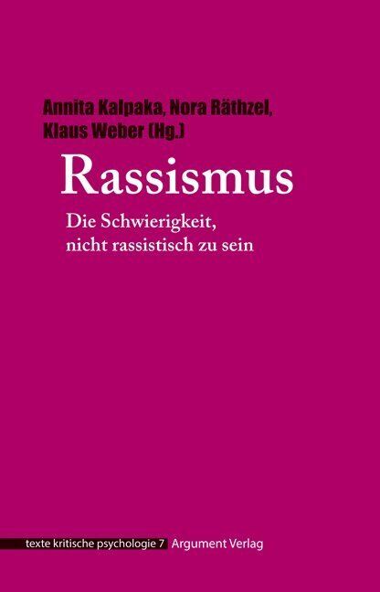Thumbnail - Rassismus | Ute Osterkamp, Philip Cohen, Klaus Holzkamp | 2022 |