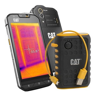 Caterpillar 32GB CAT S60 Waterproof unlocked Smartphone Power Bank Bundle