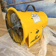 Pelsue 1325D Axial Blower, Metal Housing w/ 15' Hose Canister 120v 1/3 hp - New