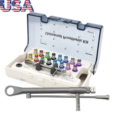 Dental Universal Implant Prosthetic Kit Torque Wrench Screw Drivers Remover+ Box