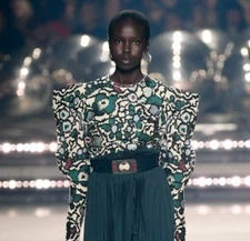 Isabel Marant Damili Cotton Jacquard Top S 36 Women's Party Blouse NEW 35851