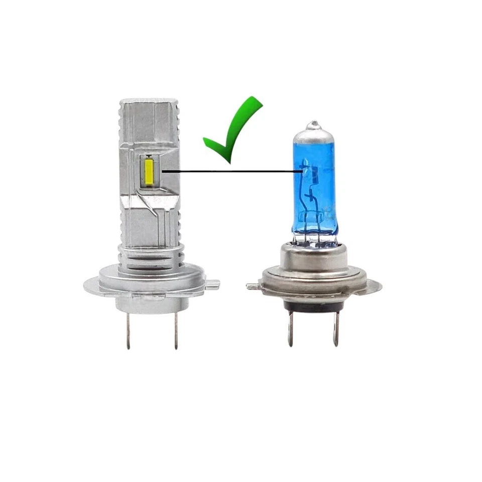 💫KIT LED H7 Abbaglianti 6000K per Citroën C-Crosser | Bianco CANBUS💫 - Imagen 3 de 4