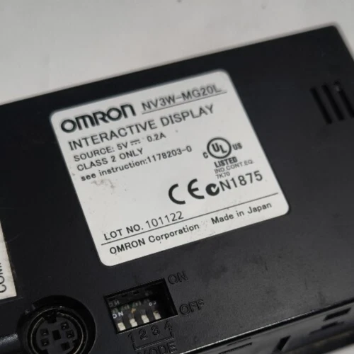 OMRON NV3W−MG20L Interactive Display Removed From The Working Machine - Image 2 of 4