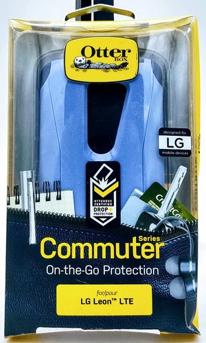 OtterBox Commuter Series Case - LG LEON LTE - Purple/Liberty Purple - NEW/NOS - 第 1/6 張圖片
