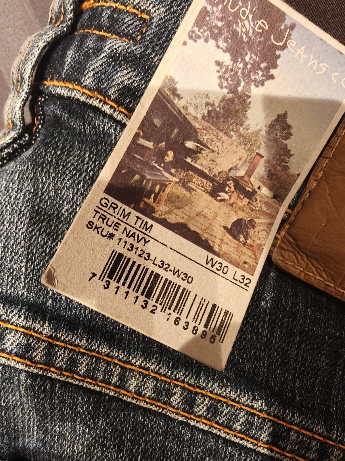 Nudie Jeans Mens Grim Tim
