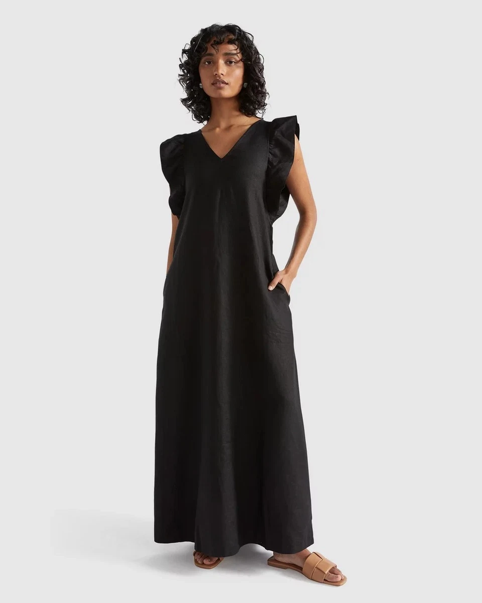 Tiered Dress Maia Rot // ba&sh DE