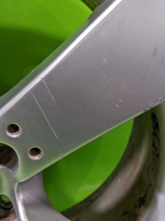 04-08 MAZDA RX8 18X8 5 SPOKE 18" POLISHED WHEEL RIM OEM R355 Foto 4 de 4