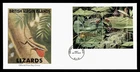 DR WHO 1999 BRITISH VIRGIN ISLANDS FDC LIZARD S/S M72593