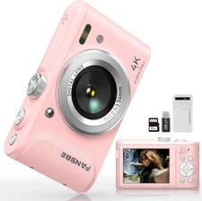 Compact Portable 4K Digital Camera, Travel 4K Digital Camera Pocket, Digital Cam