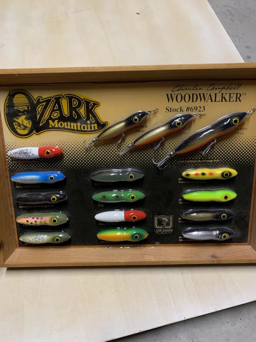 Luhr-Jensen Bass Wooden Vintage Fishing Lures for sale | eBay