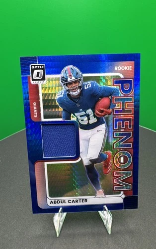 2025 Donruss Optic Abdul Carter Blue Hyper (RAW)