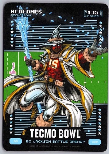 Bo Jax Battle Arena Tecmo Bowl - Base ICE Merlomes - Patrick Mahomes