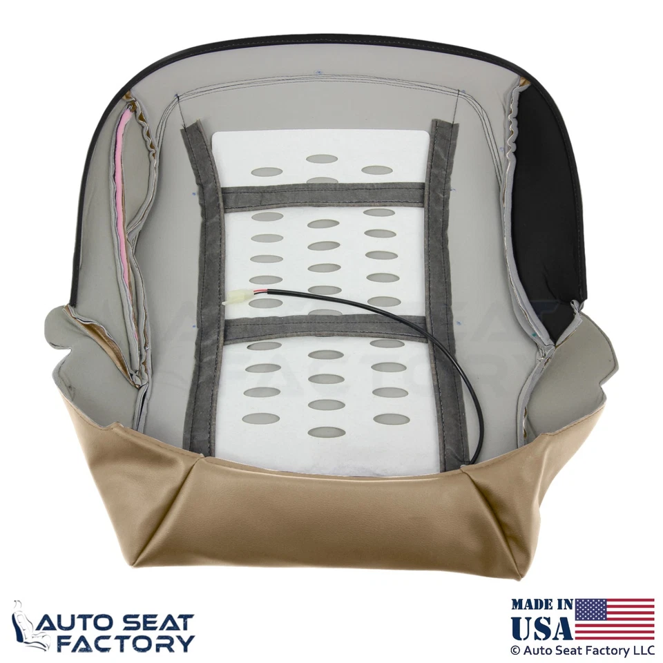 Mercedes Benz Clase S 2010-2013 cuero genuino pasajero cubierta superior Sahara beige Foto 2 de 4