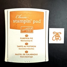 PUMPKIN PIE Stampin' Up! Classic Dye Ink Pad Orange gt3