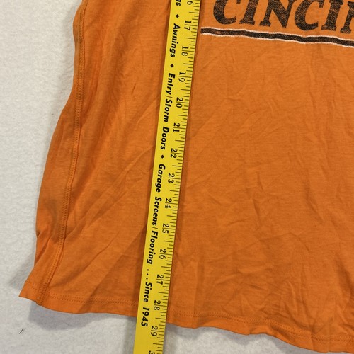 '47 Cincinnati Bengals T-Shirt Oberteil Damen Größe Medium orange leichte Baumwolle - Bild 6 von 9