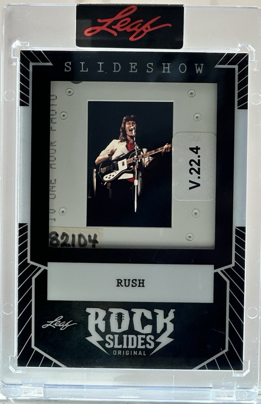 Geddy Lee 2026 Leaf Slideshow Rock Slides Original Lead Singer RUSH 🎸 🤘🏾 35mm