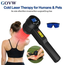 8W Red Light Laser Therapy for Muscle Aches and Joints Pain Relief 650nm+808nm
