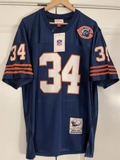 Walter Payton Throwback Jersey - Mens Large - New - 100% Stitched