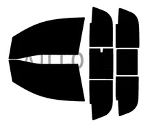 PreCut All Side + Rear Window Premium Film For Nissan Titan Single Cab 2016-2024