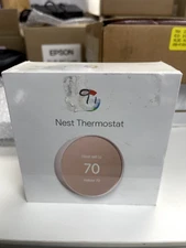 (NEW) Google Nest Smart Thermostat, Sand - GA02082-US