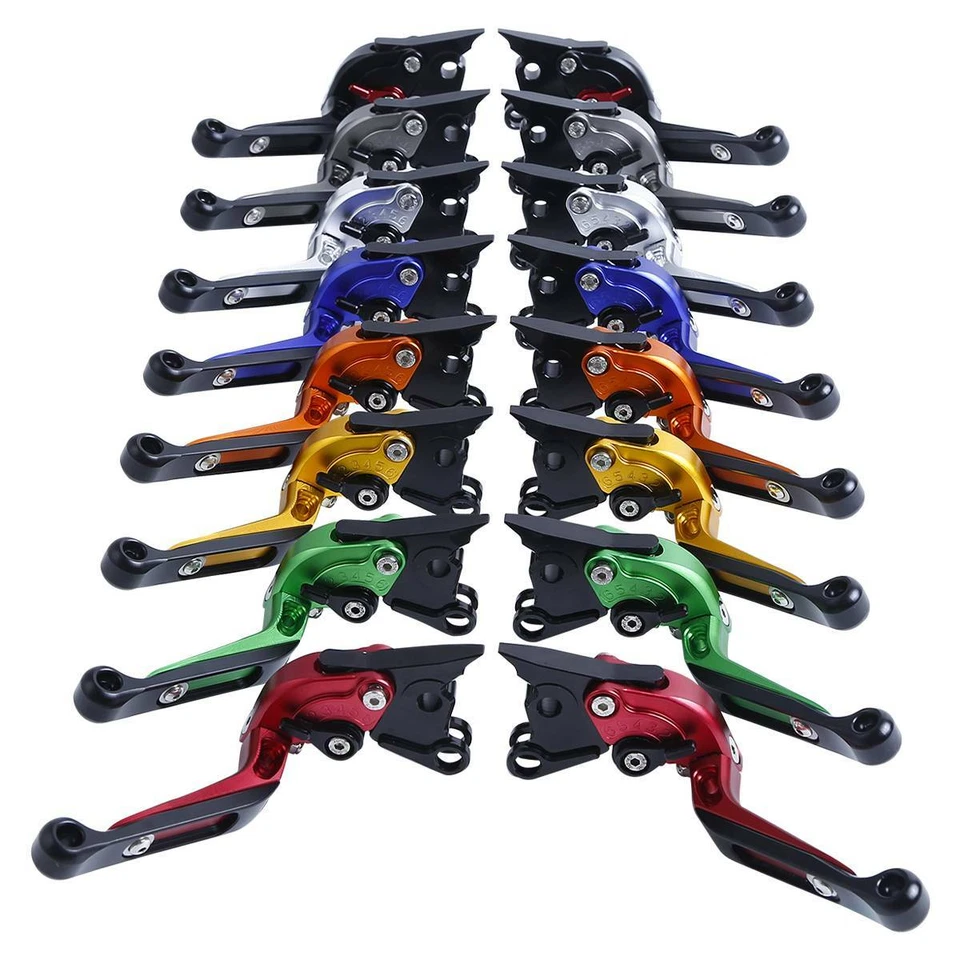 Palancas de embrague de freno extensibles plegables para Kawasaki NINJA 650R ER-6F ER-6N 09-16 Foto 3 de 4