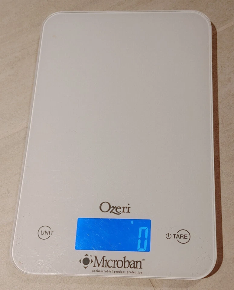 Ozeri Slim Antimicrobial Electronic Food, Shipping & More Scale - Works Great! - Image 2 of 4