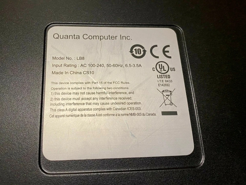 Quanta Computer LB8 48-Port 10GBE SFP Managed Network Switch Rack Mountable - Image 3 of 3