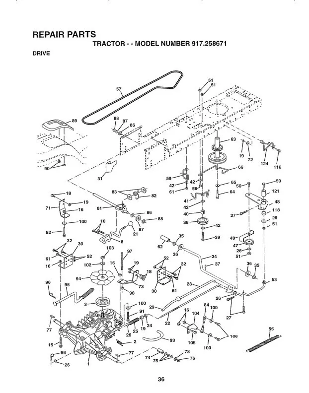 Craftsman t150 2024 owners manual